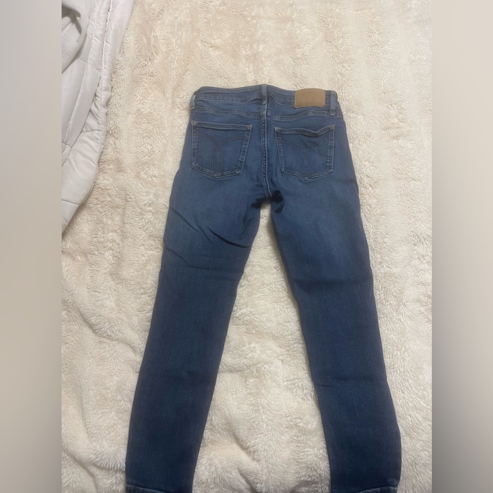 Calvin Klein skinny crop jeans